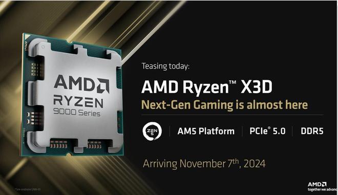 D垂直缓存设计：CCD位于 V-Cache芯片顶部新利体育登录Ryzen 7 9